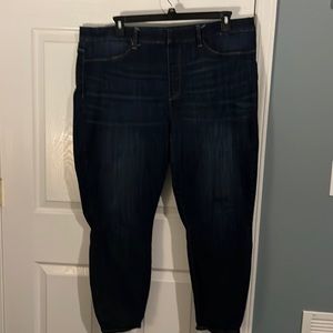 24w judy blue dark rinse pull on jegging. High waist skinny fit